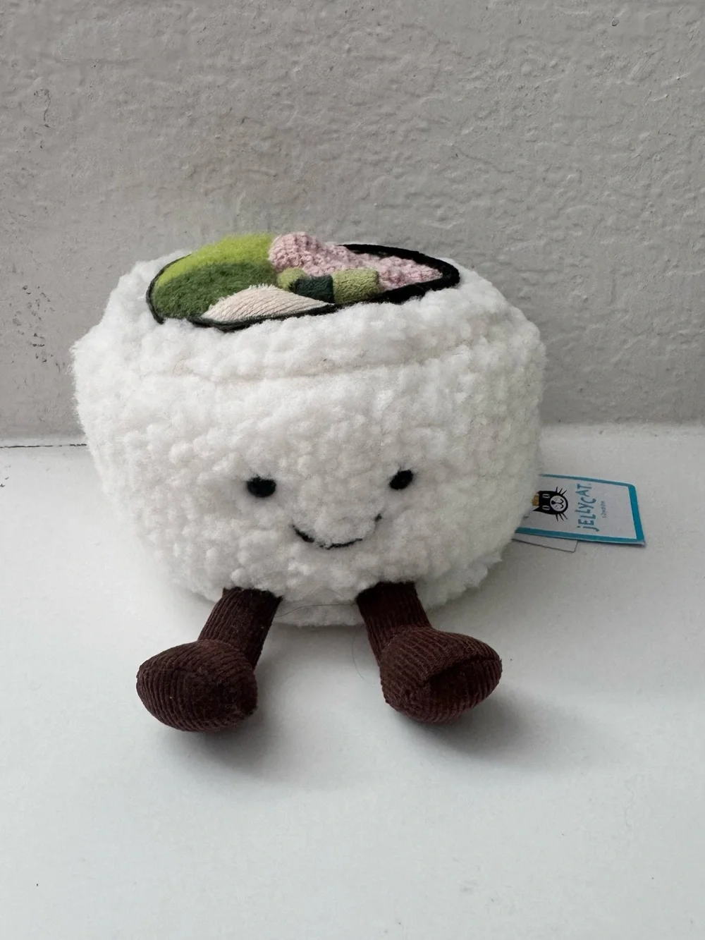 NWT Authentic silly sushi California retired roll Japanese cute food plush rare